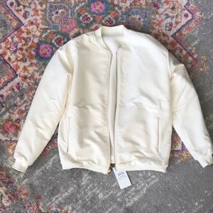 Whitney Simmons reversible jacket unbleached